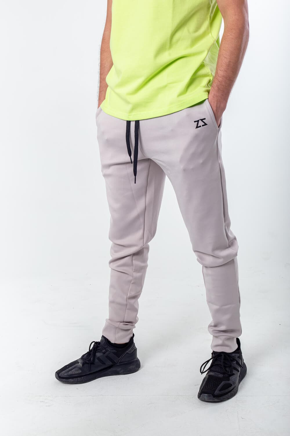 cuff white sweatpants5