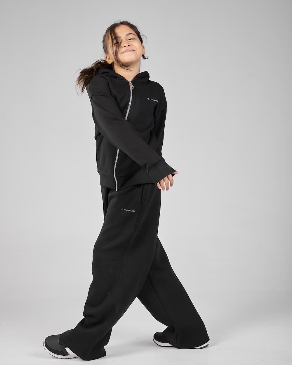 black hoodie girls