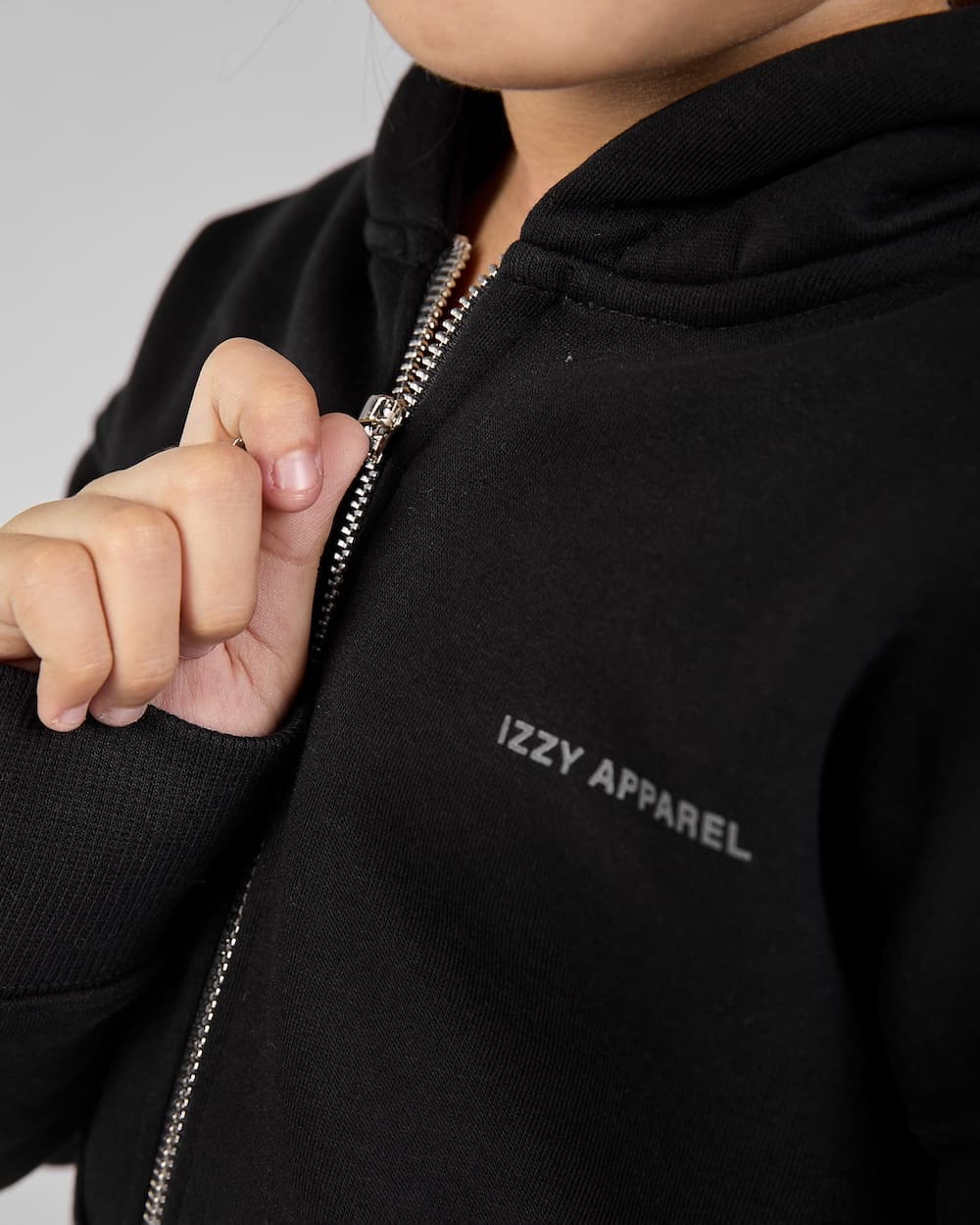 black hoodie girls