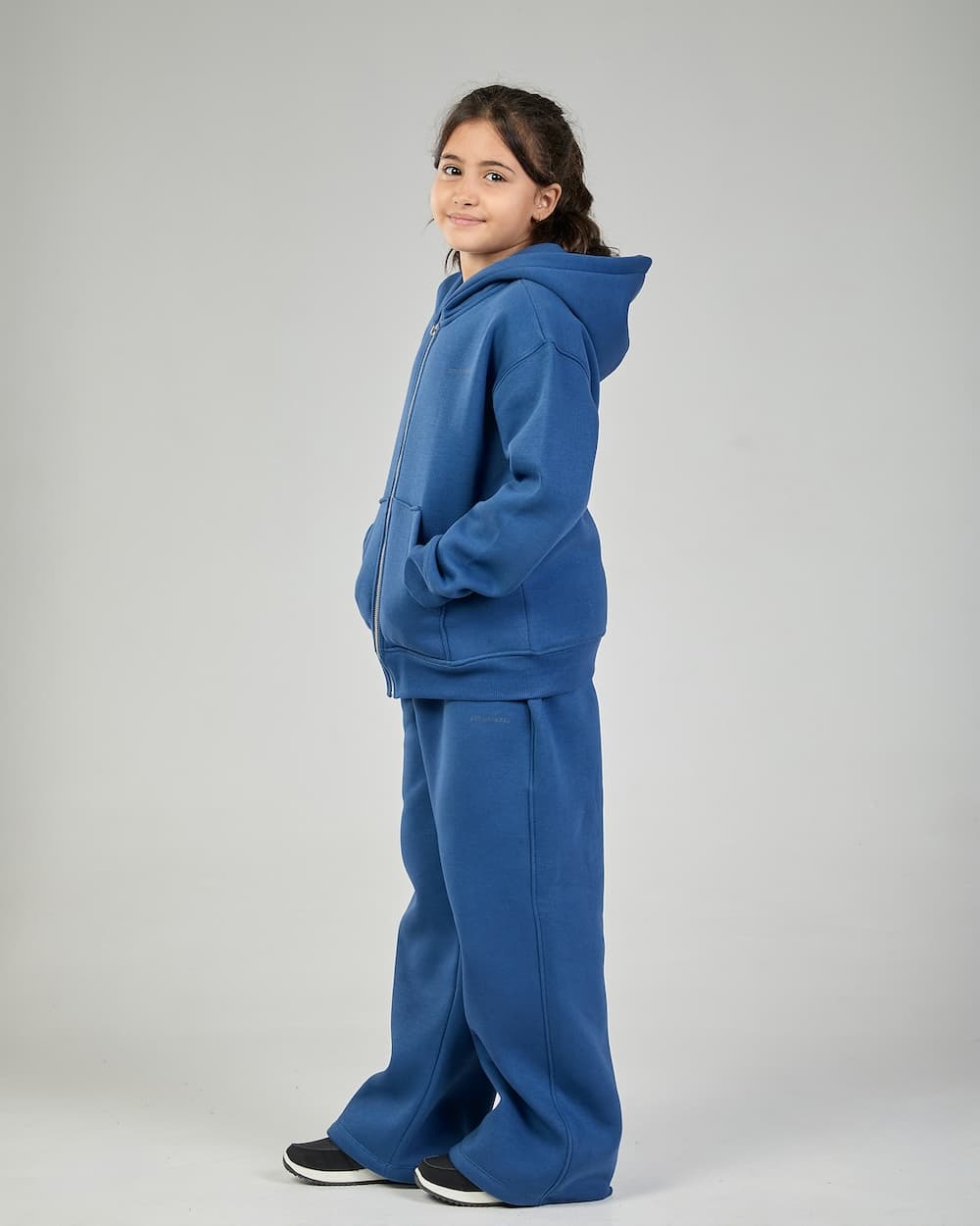 blue hoodie girls