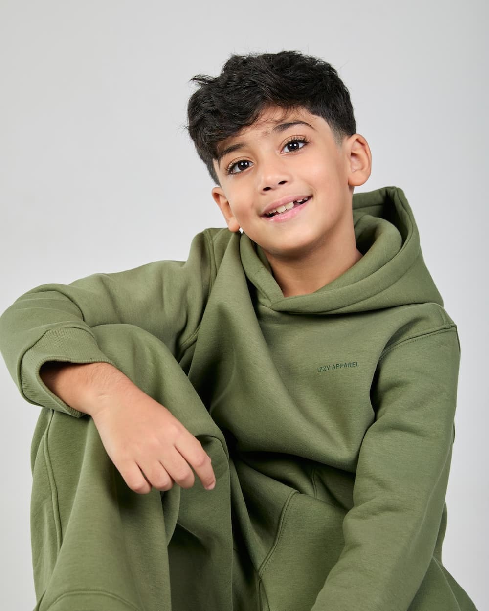 olive hoodie boys