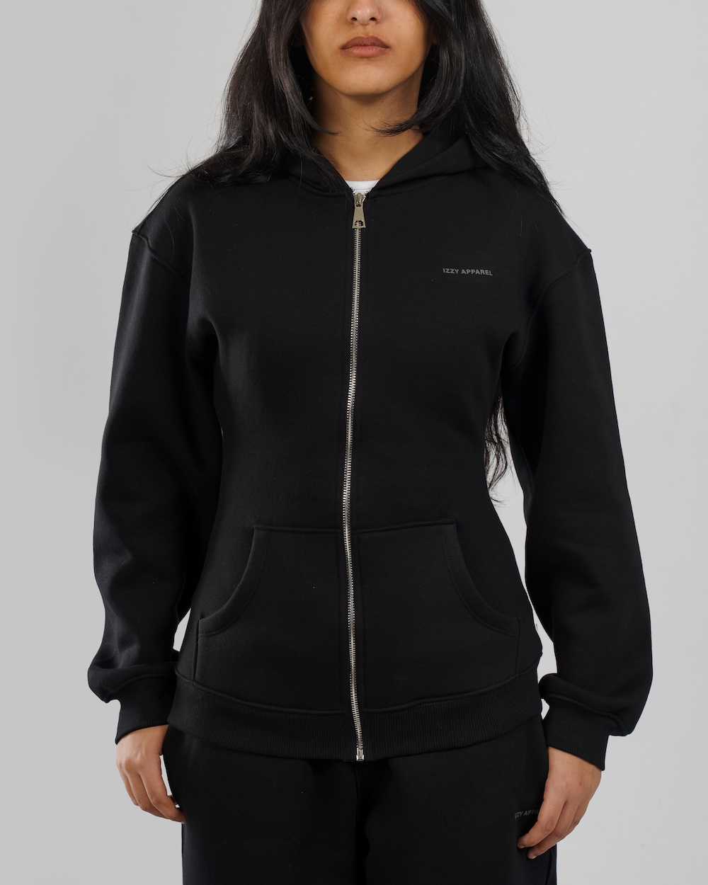black hoodie women