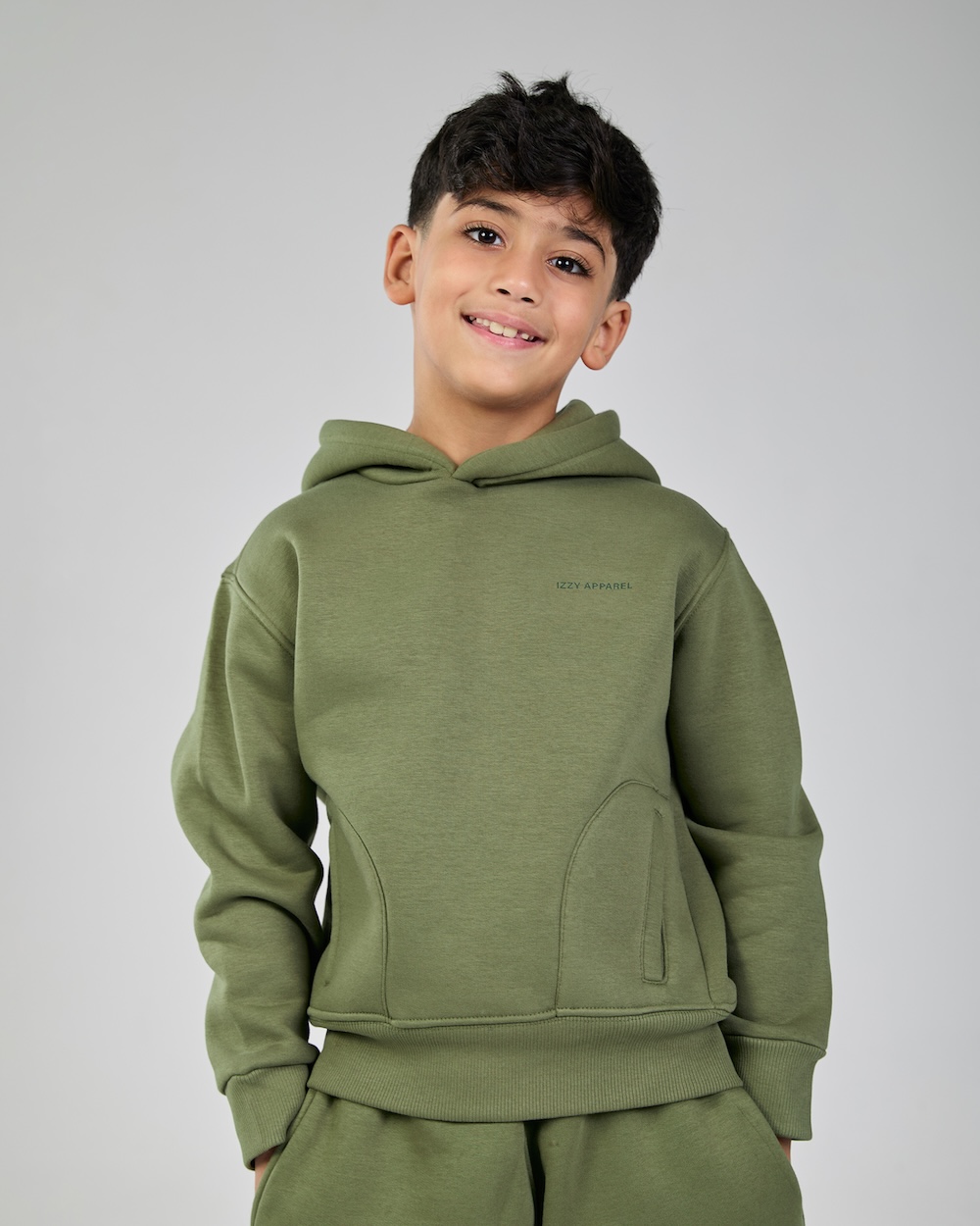olive hoodie boys